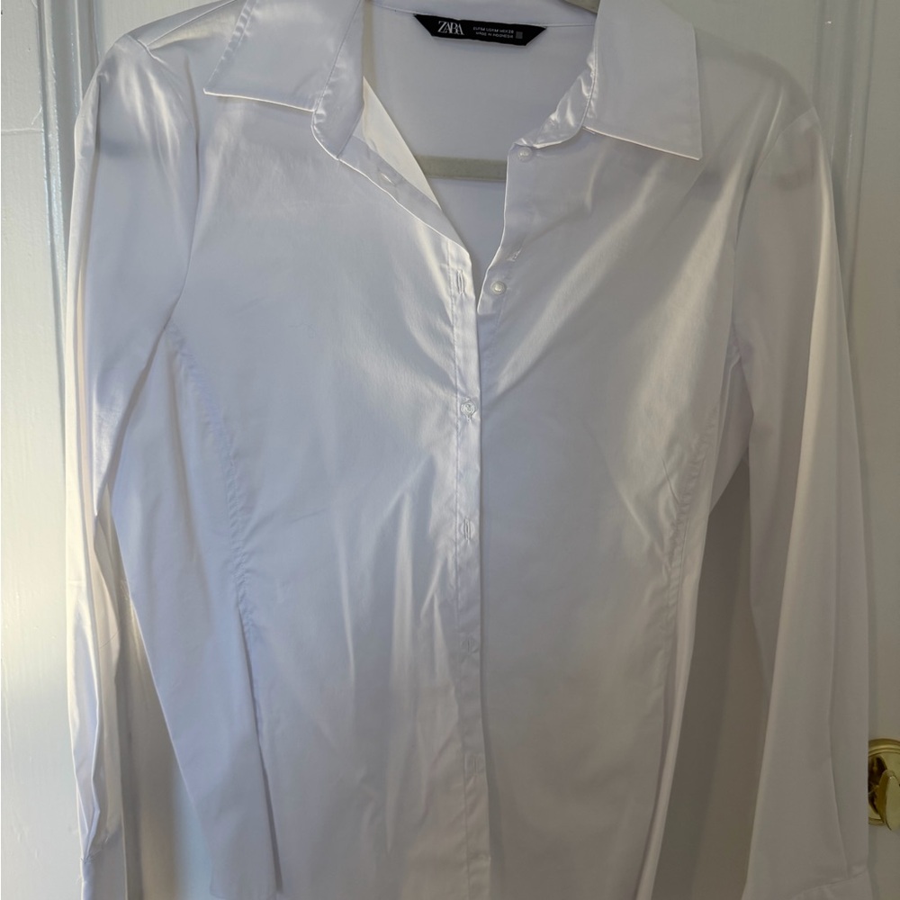 Zara Classic White Shirt
